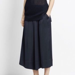 •Vince Pull-On Culotte Pants Coastal Blue